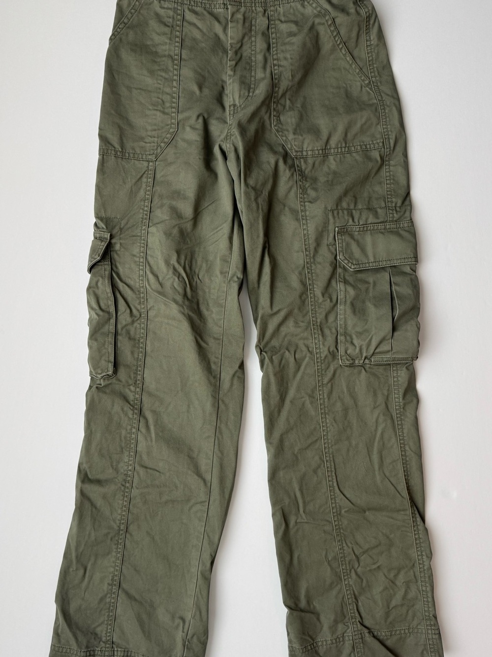 Abercrombie Y2K Cargo Streetwear Utility Curve Love Pants